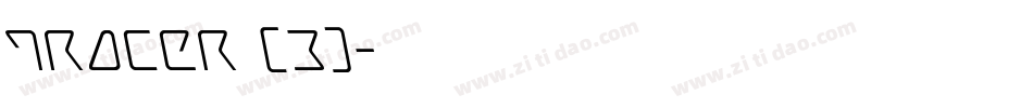 Tracer (3)字体转换